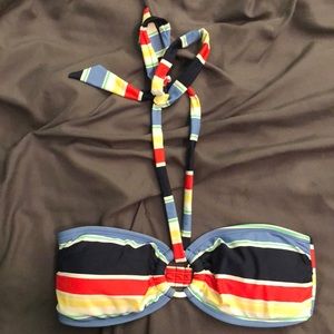 Vineyard vines bandeau bikini top